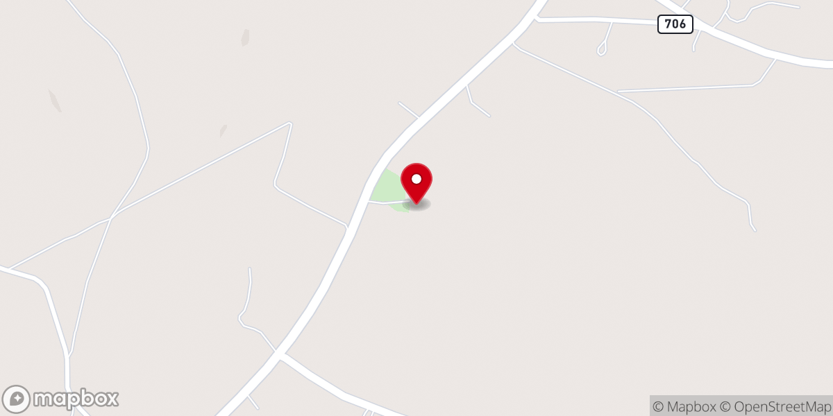 Map showing location of County Church
