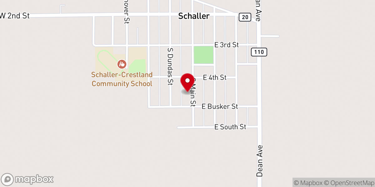 Map showing location of St. Joseph