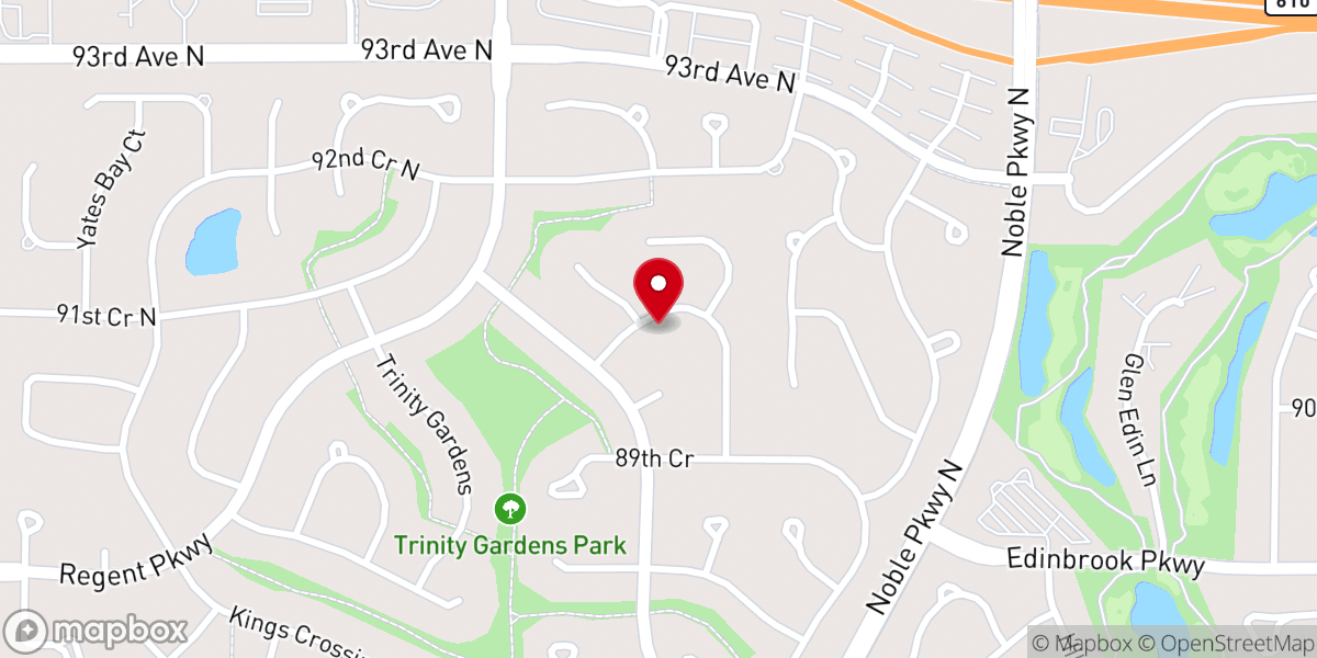 Map showing location of Women of Faith Prayer Line