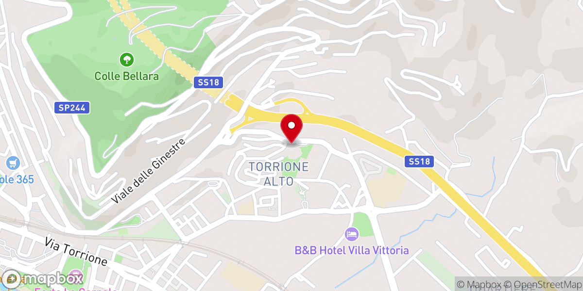 Map showing location of Chiesa San Felice