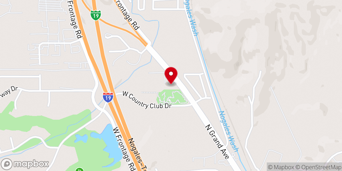 Map showing location of Calvary Santa Cruz