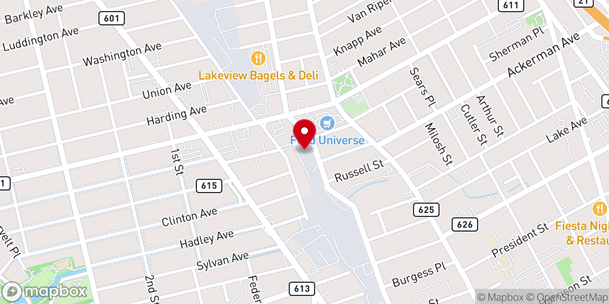 Map showing location of God Restoration Center