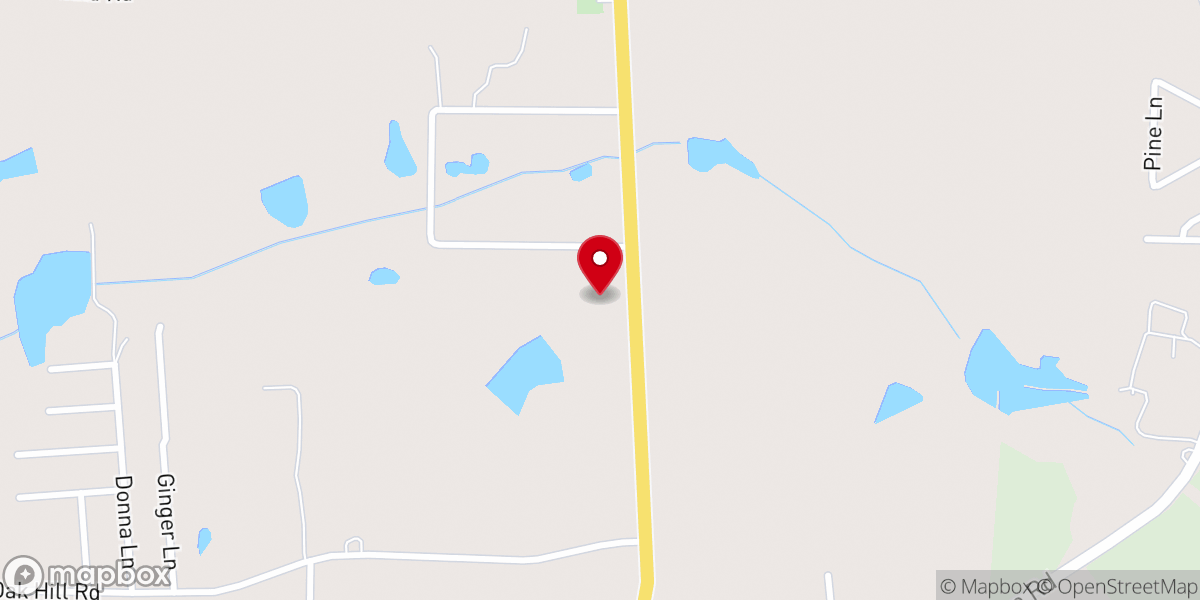 Map showing location of New Shiloh Baptist Church