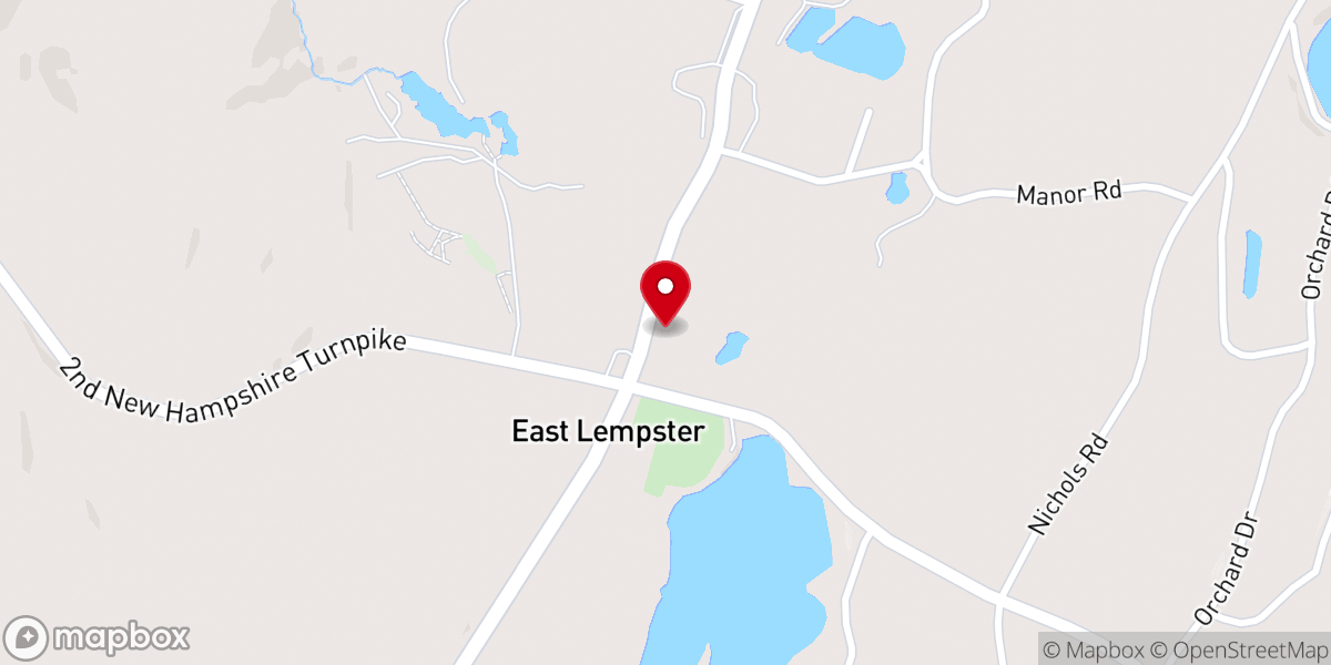 Map showing location of Miner Memorial Chapel