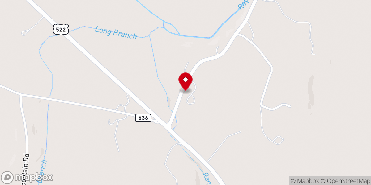 Map showing location of Mountain View Community Church - Orange Campus