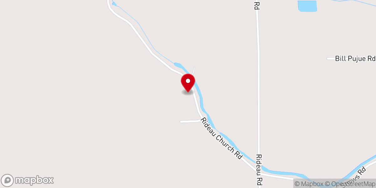Map showing location of Sacred Heart Mission Chapel