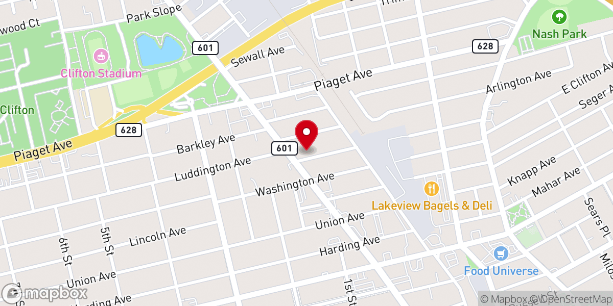 Map showing location of Power of One Christian Coaching and Outreach Ministries