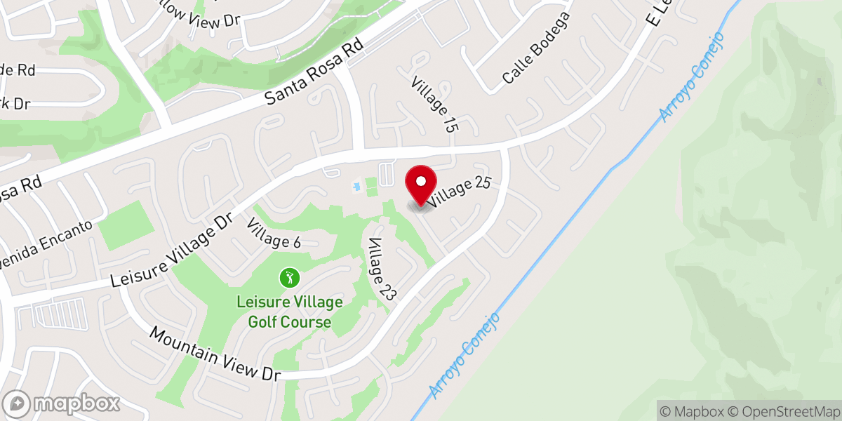 Map showing location of Reformation Church of Ventura County