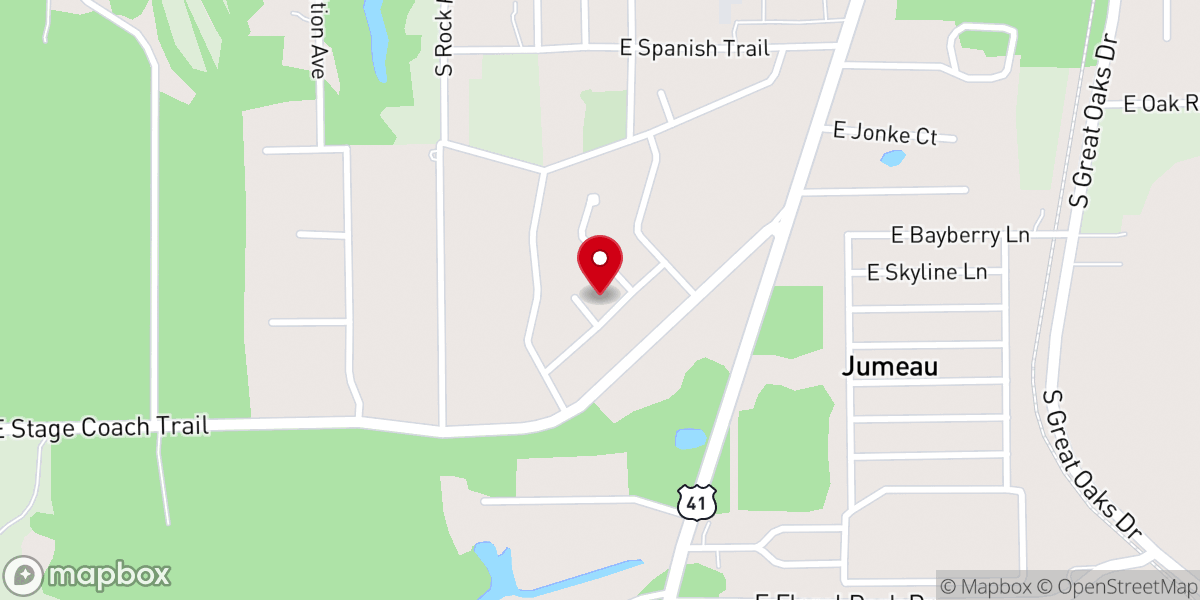 Map showing location of Duval Preservation Trust Inc