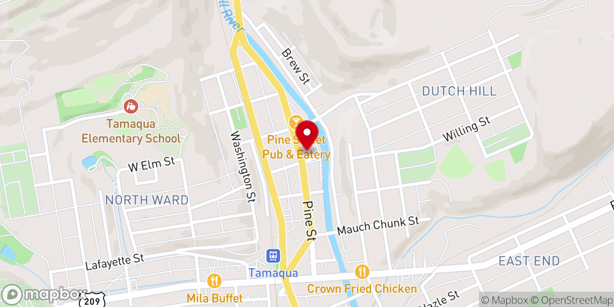 Map showing location of St. John XXIII Catholic Church