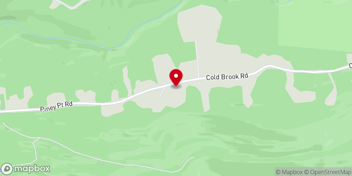 Map showing location of Holy Ascension Monastery