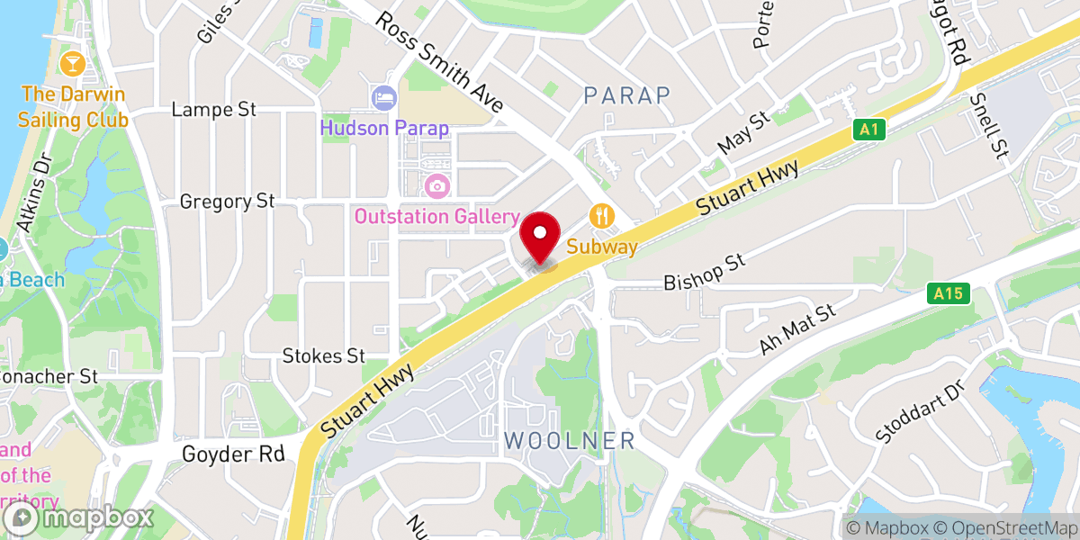 Map showing location of Uniting Church In Australia