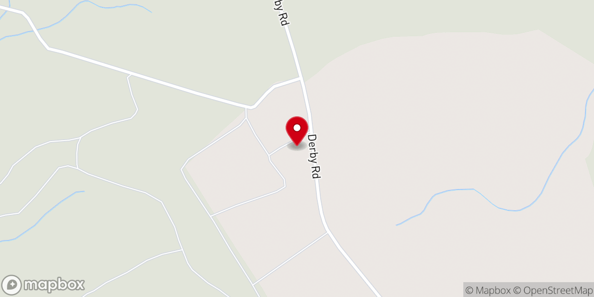 Map showing location of Ocre Grove Church