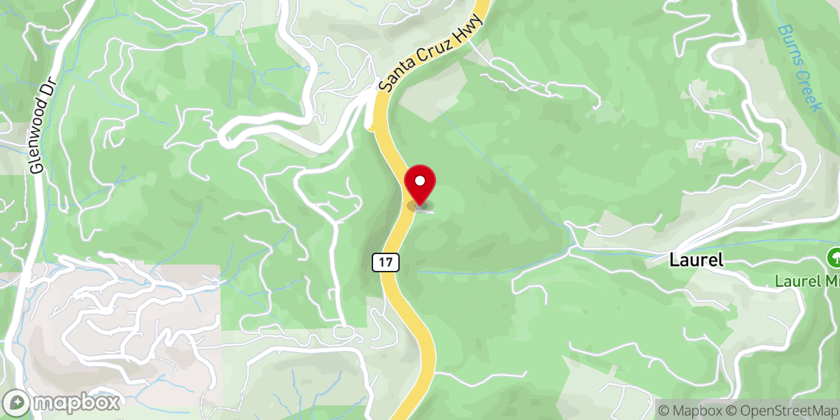 Map showing location of Chapel On The Hill - Los Gatos