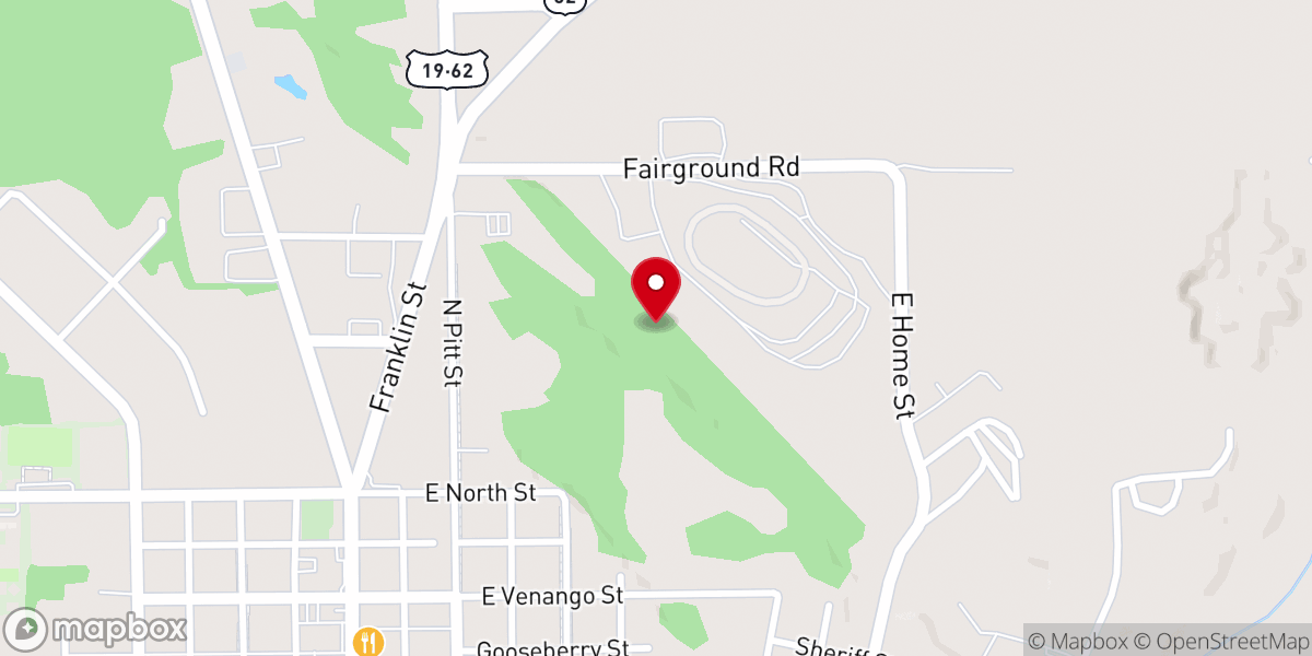 Map showing location of Mission 423 Evangelistic Ministries