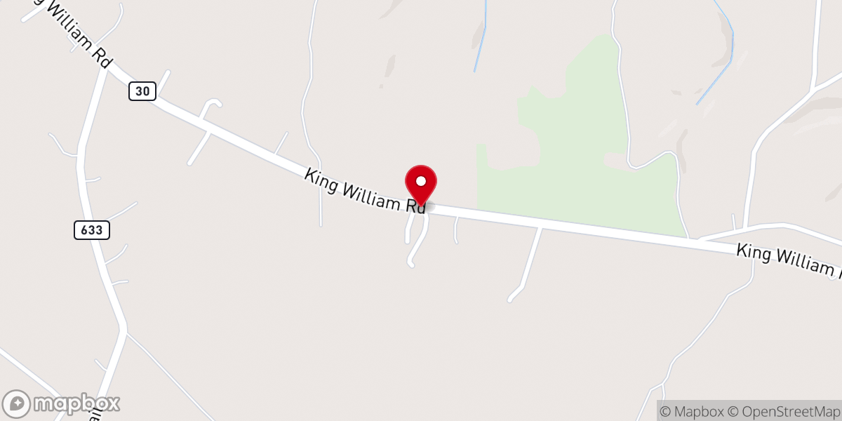 Map showing location of King William Wesleyan Methodist Church