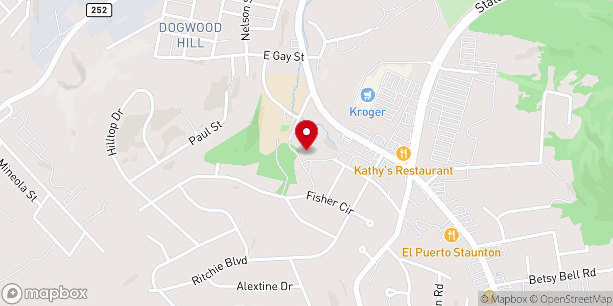 Map showing location of Potomac Conference of Seventh-day Adventists