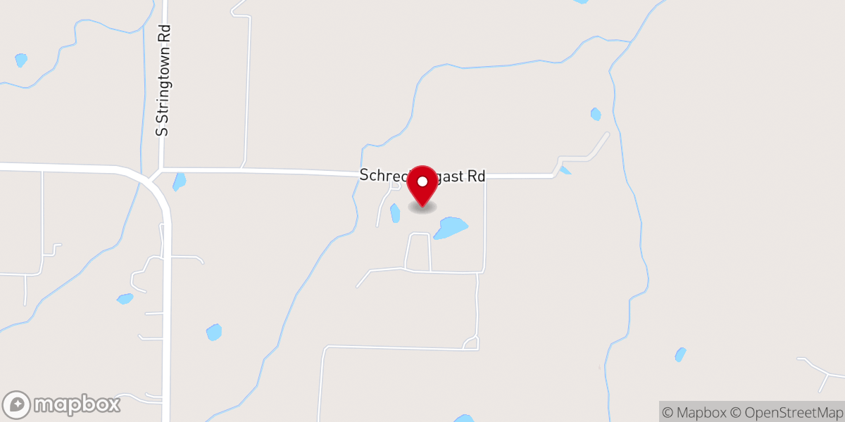 Map showing location of Cedar Lake Cellars