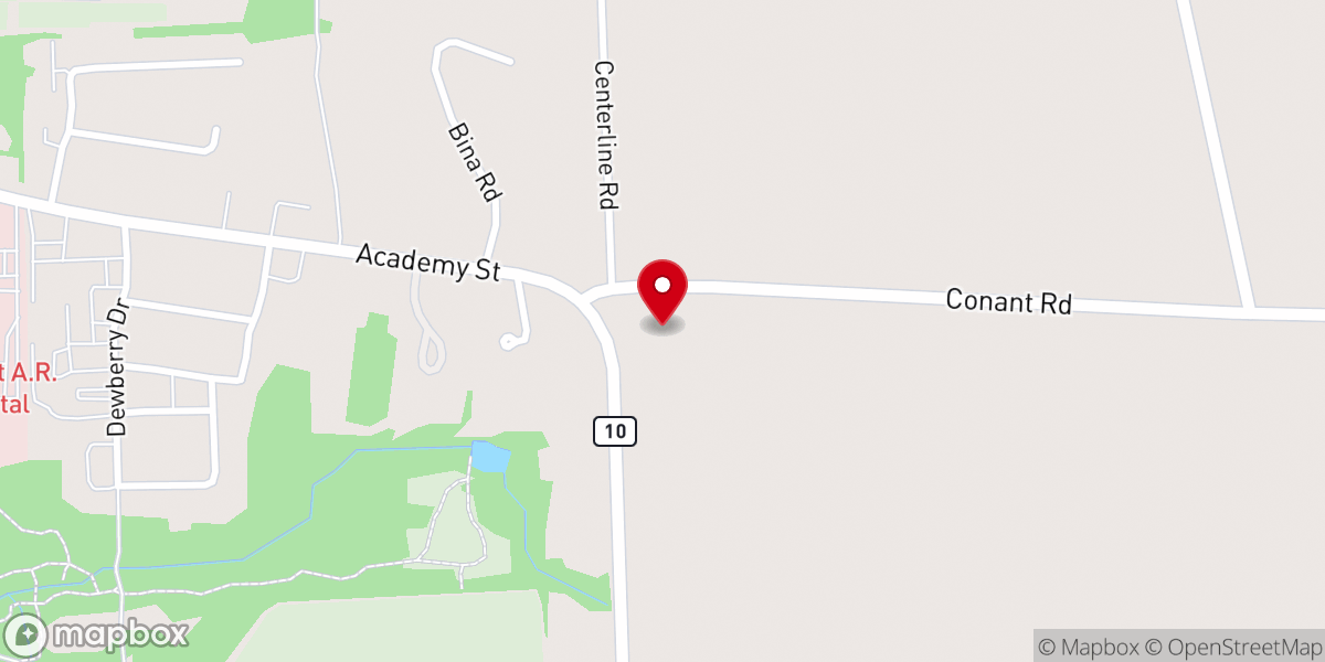 Map showing location of The Wesleyan Church