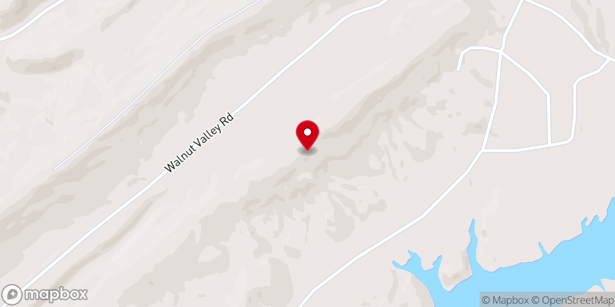Map showing location of Basic Training Bible Ministries