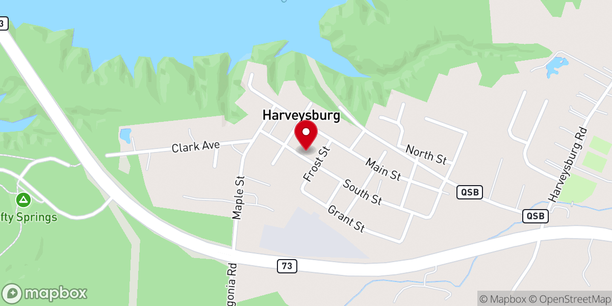 Map showing location of Found by Faith Ministries