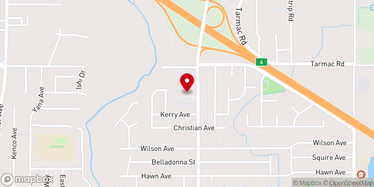 Map showing location of Our Lady of Mercy Catholic Church