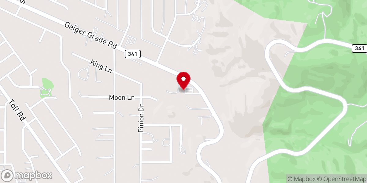 Map showing location of Valley view Christian Fellowship - Food Distribution Center