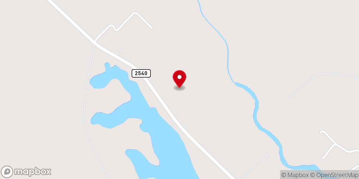 Map showing location of Vine Grove Church