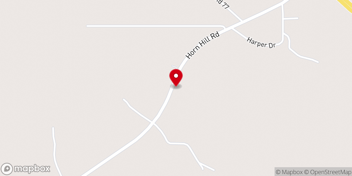 Map showing location of Gridertown Church