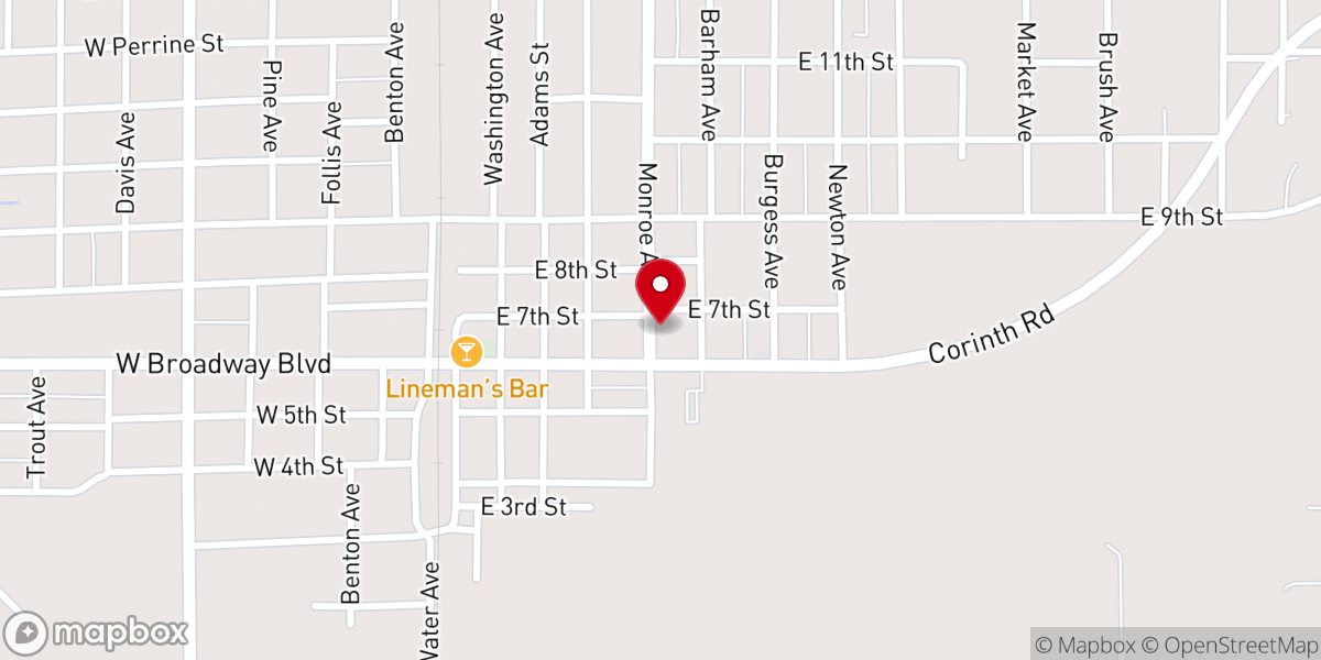 Map showing location of JCity Church