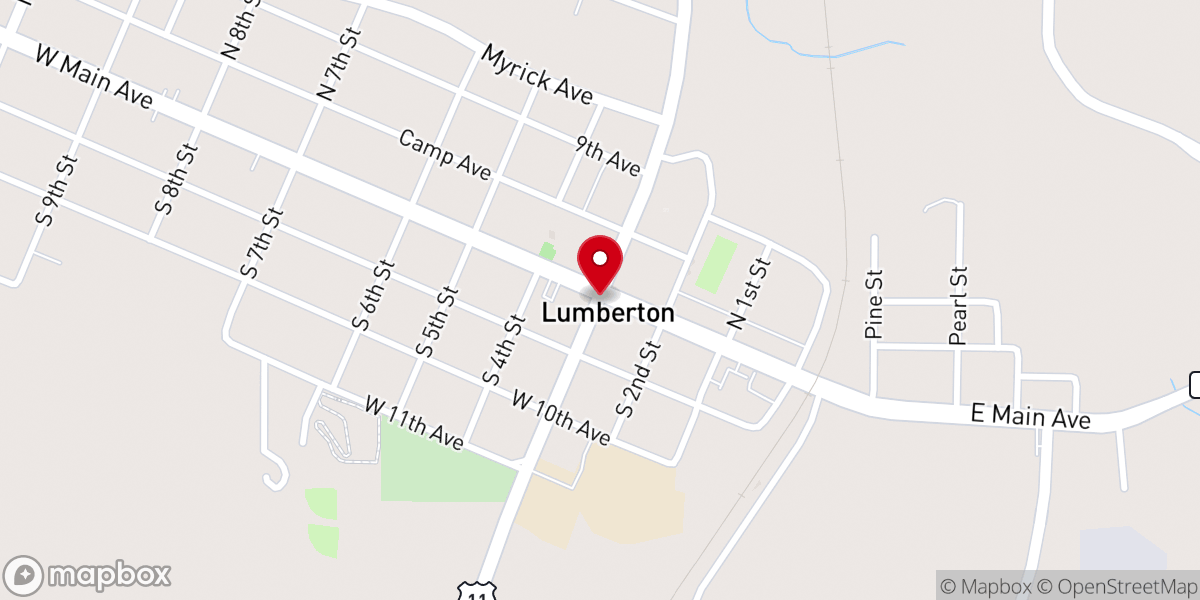 Map showing location of Pathfinders Ministries