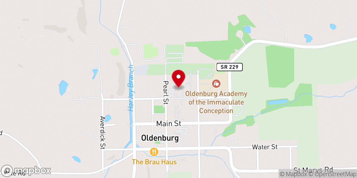 Map showing location of Novitiate Chapel