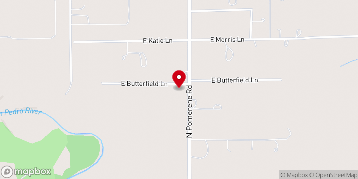 Map showing location of Living Faith Fellowship
