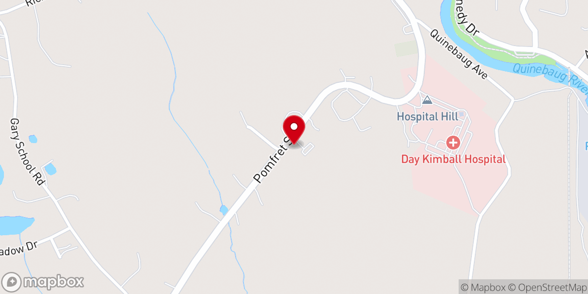 Map showing location of Daughters of the Holy Spirit