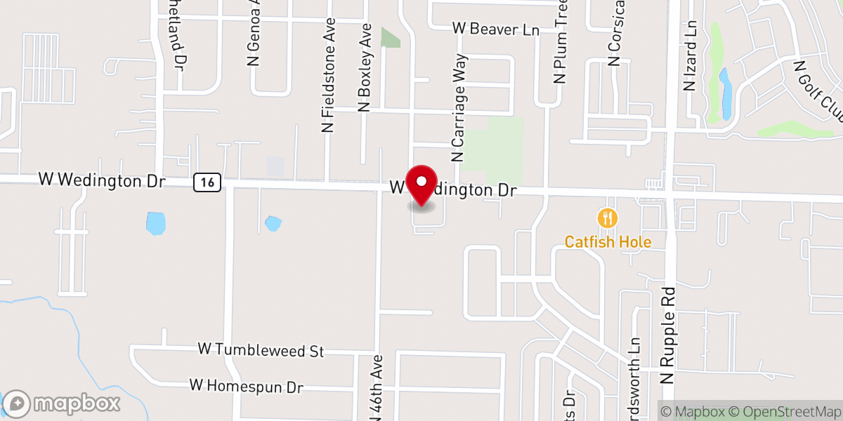 Map showing location of Covenant Church
