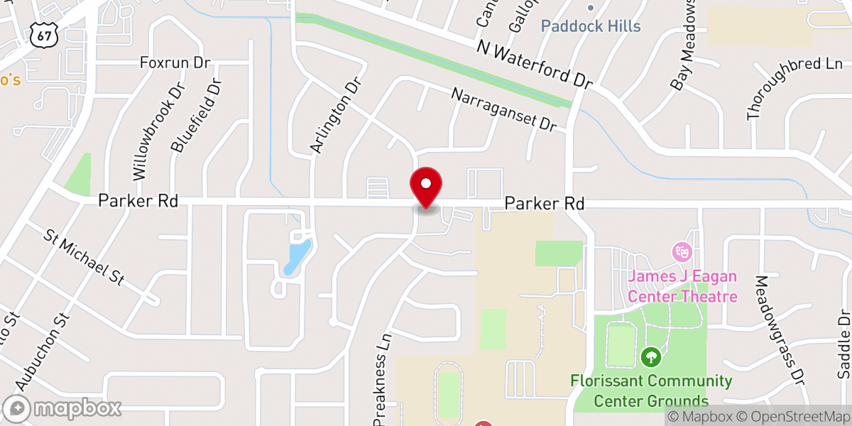 Map showing location of St Rose Philippine Duchesne of Sacred Heart Parish