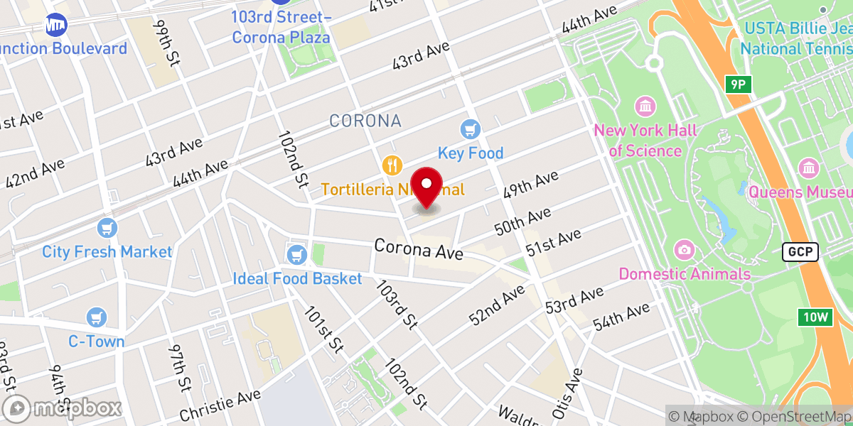 Map showing location of Saint Leo catholic academy