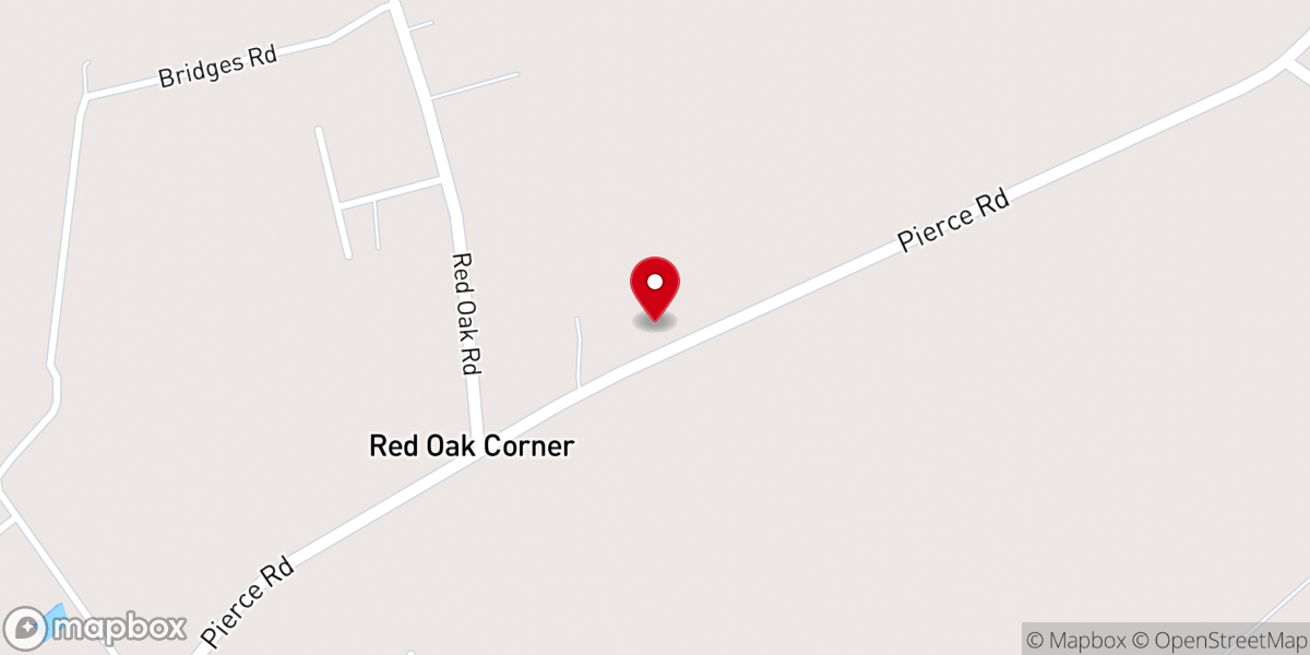 Map showing location of Hickory Hill Baptist Church cottageville sc