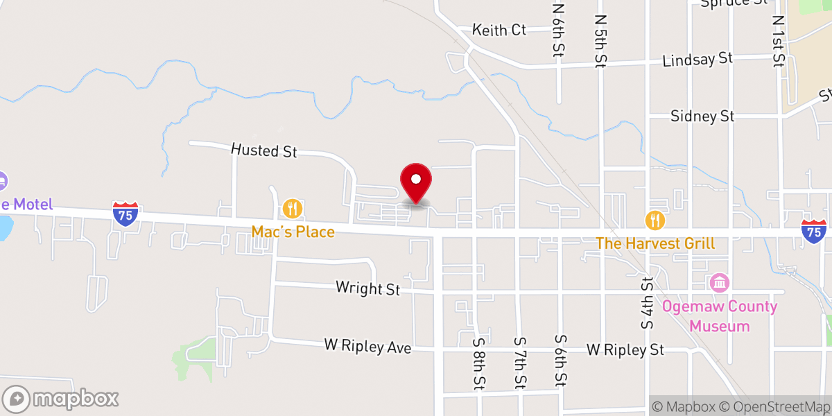 Map showing location of St Joseph Catholic Youth Ministry