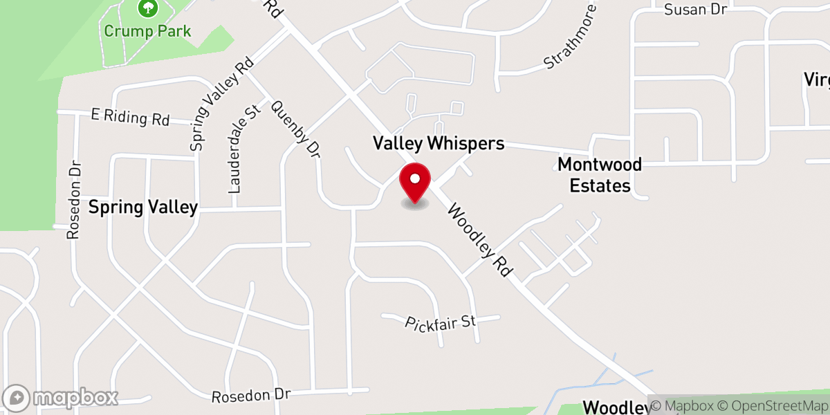 Map showing location of Montgomery City of Refuge Church