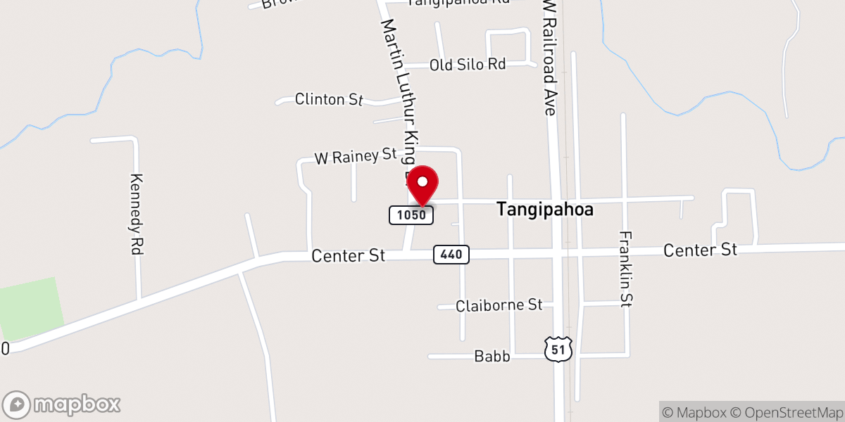 Map showing location of Quinn Chapel AME Church