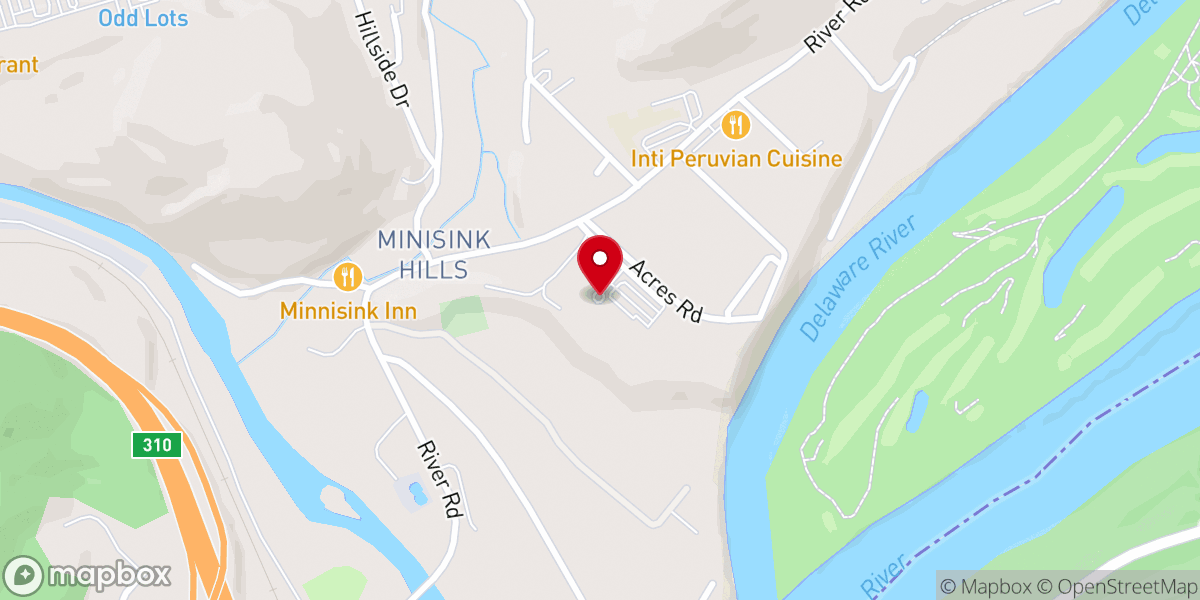 Map showing location of Light of the World Church