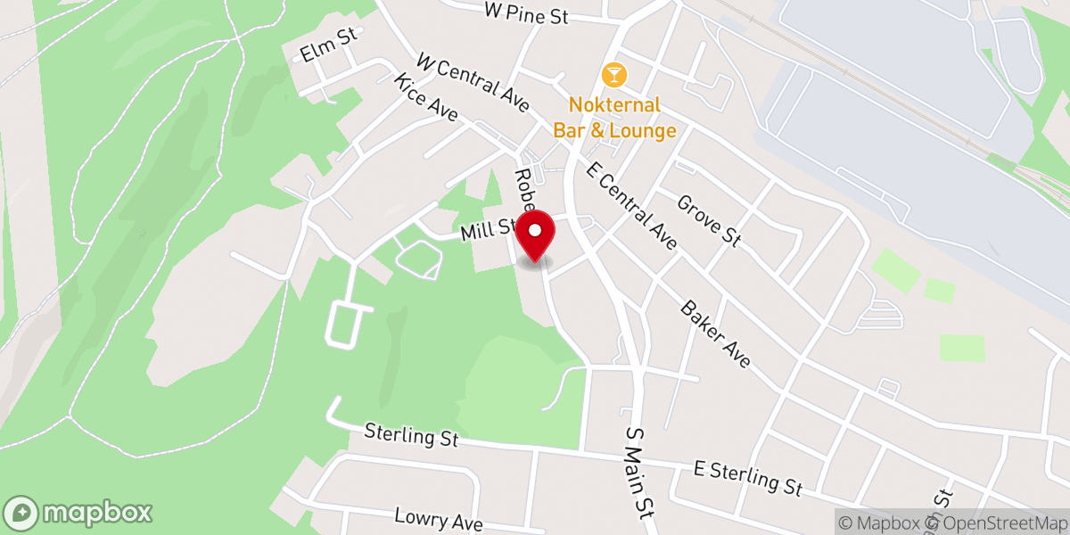 Map showing location of Hungarian Presbyterian Church