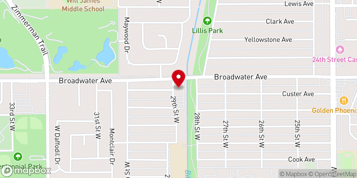 Map showing location of Rocky Mountain Community Church