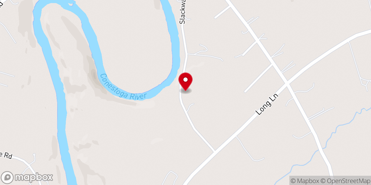 Map showing location of Gospel Light Baptist Church