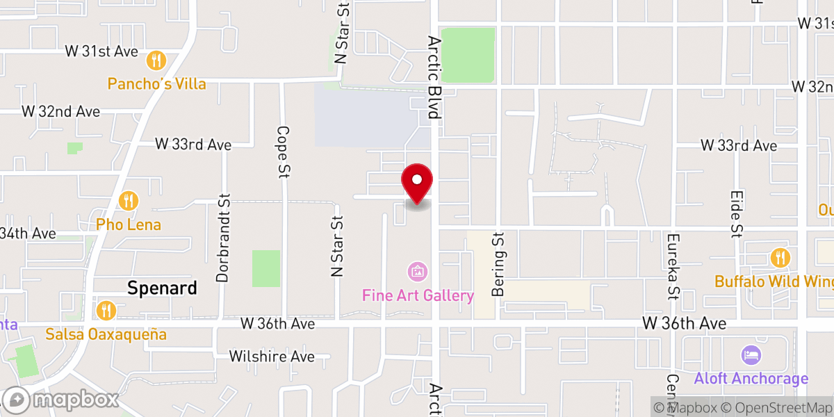 Map showing location of Good Samaritan Church of Jesus Christ
