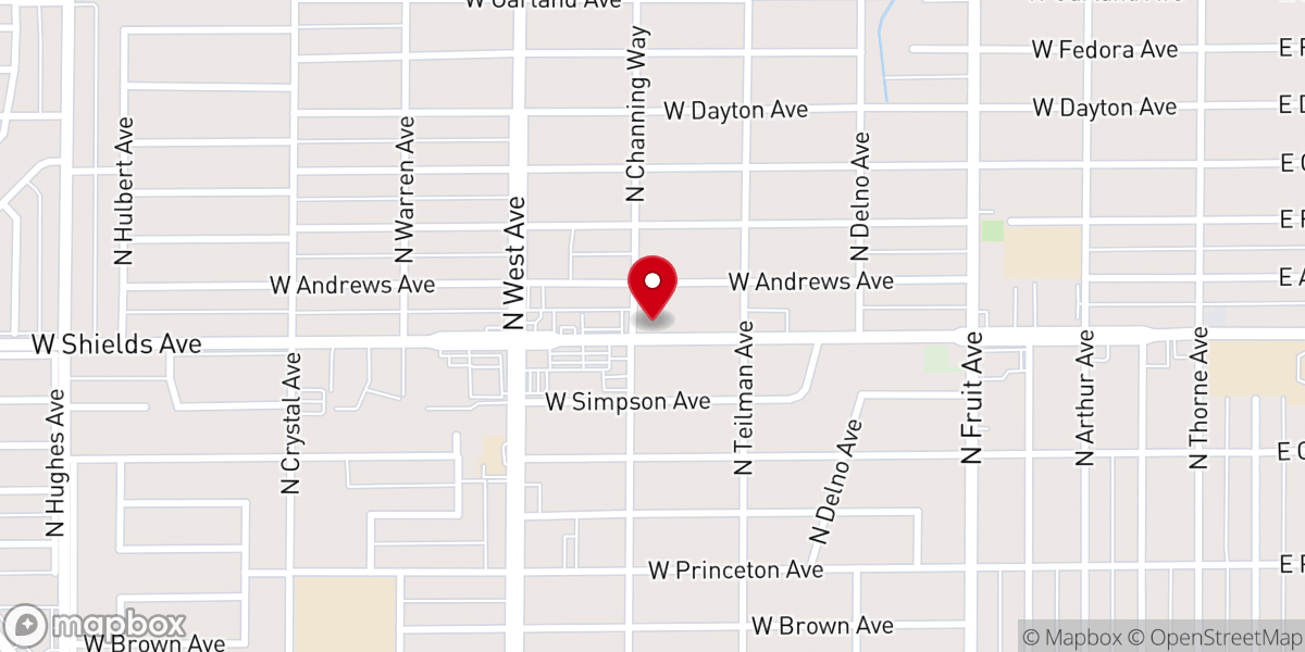 Map showing location of United Christian Church