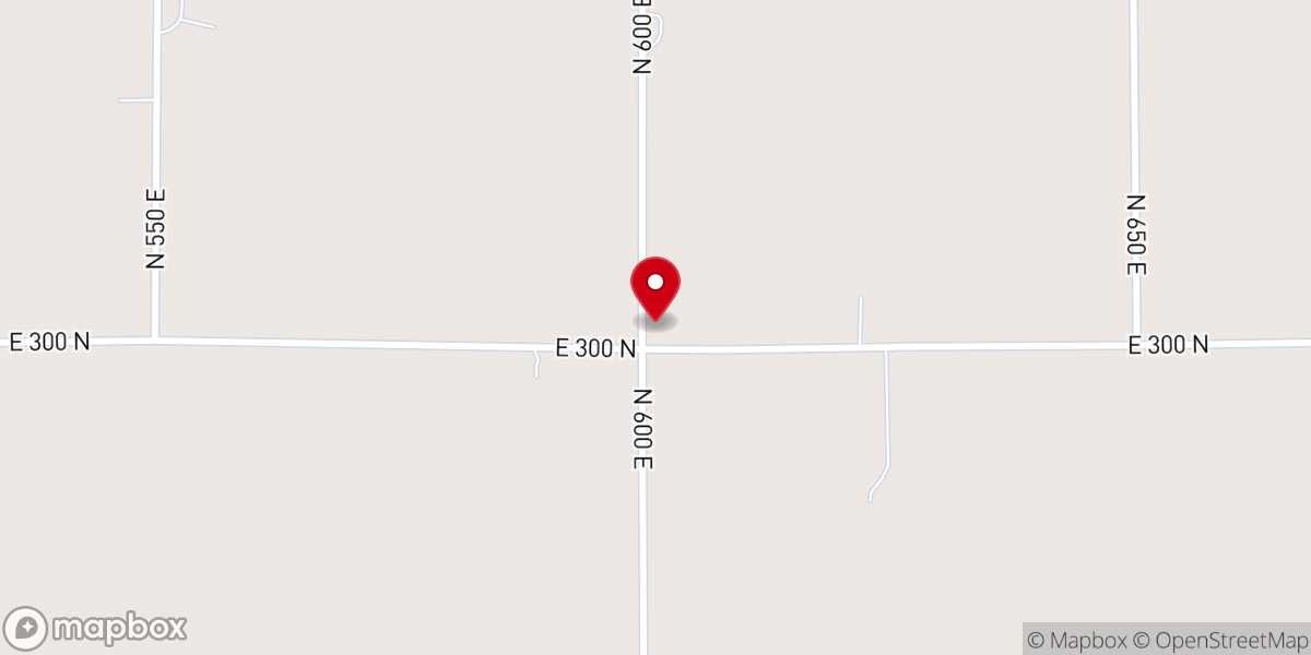 Map showing location of Pleasantdale United Methodist Church