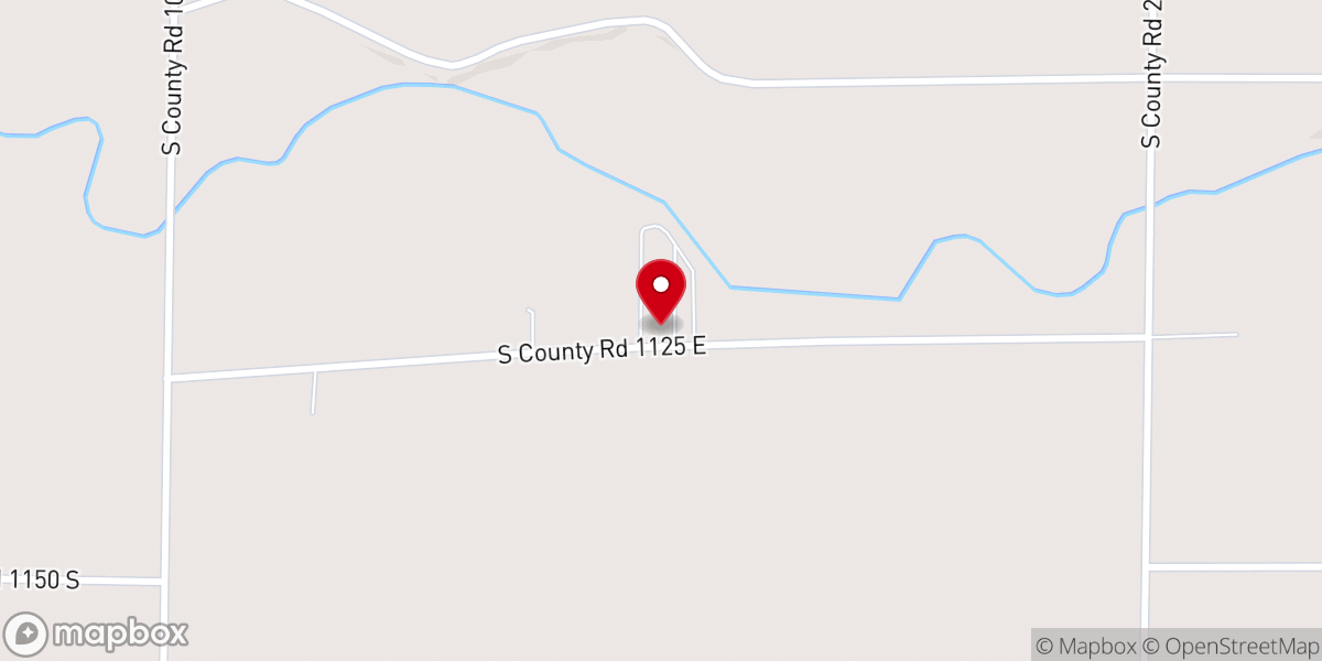 Map showing location of Center Community of Faith Church