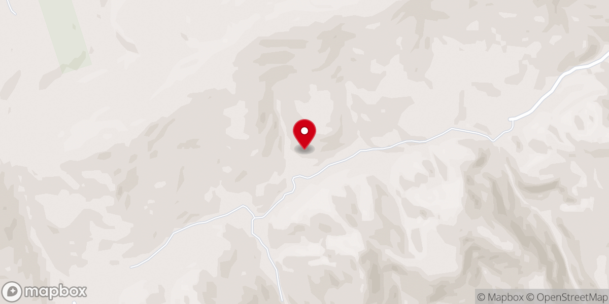 Map showing location of Brick Church